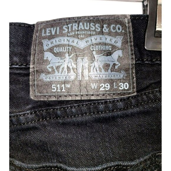 Levi's 511 - Slim Cut Black - 29 x 30 - Picture 5 of 7